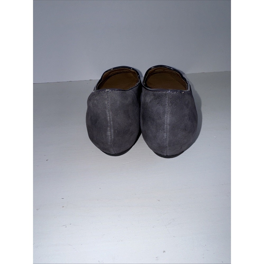 Clarks Artisan Alitay Kallen Purple Suede Embroidered Flats Smoking Slipper 7.5 - Picture 5 of 8